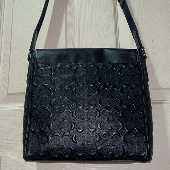 Coach Outlet: Houston Map Bag In Signature Leather - Picture 7 of 12